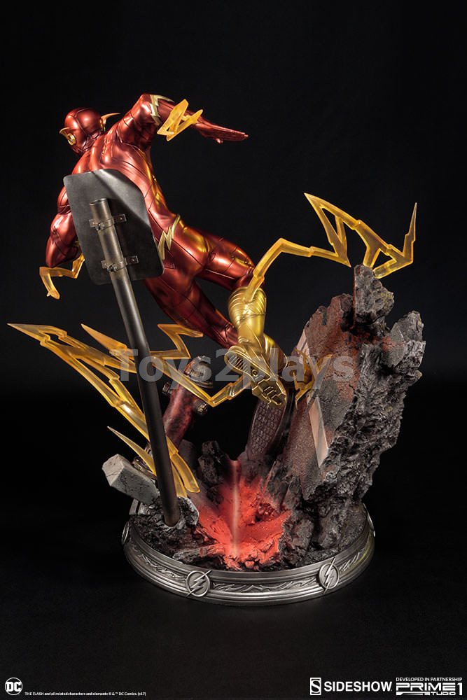 Sideshow Collectibles The Flash ( New 52 ) /สินค้าตัวโชว์