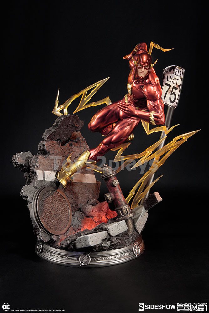 Sideshow Collectibles The Flash ( New 52 ) /สินค้าตัวโชว์