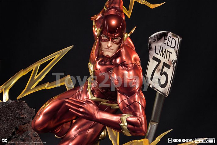 Sideshow Collectibles The Flash ( New 52 ) /สินค้าตัวโชว์