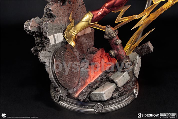 Sideshow Collectibles The Flash ( New 52 ) /สินค้าตัวโชว์