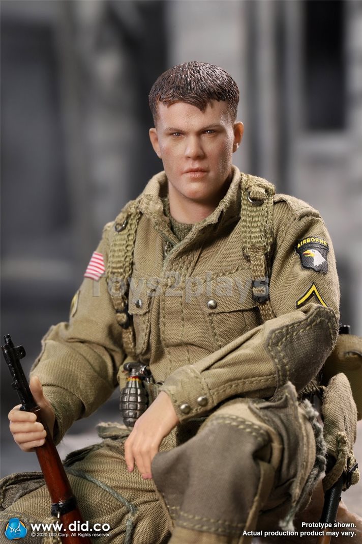 DID XA80001 1/12 PALM HERO WWII US 101st airborne Division - Ryan