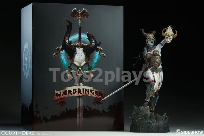 Sideshow 3005501 Kier Deaths Warbringer Premium Format EX สินค้าตัวโชว์