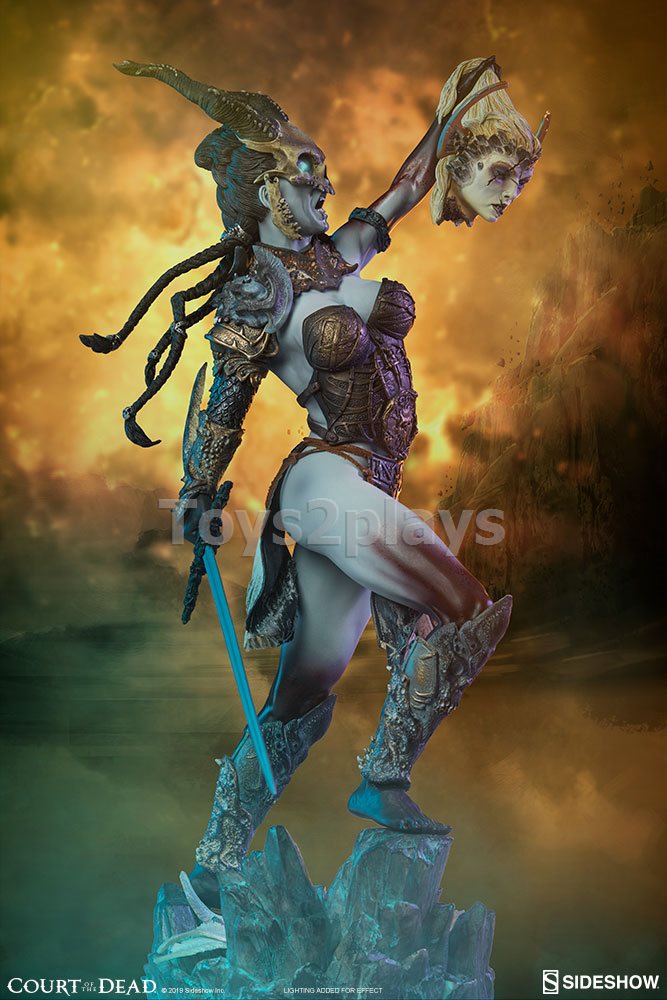 Sideshow 3005501 Kier Deaths Warbringer Premium Format EX สินค้าตัวโชว์