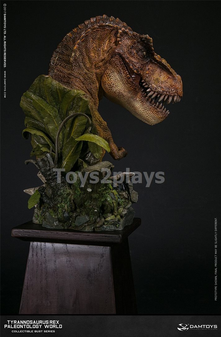DAMTOYS MUS001A T-REX -BUST สินค้าตัวโชว์