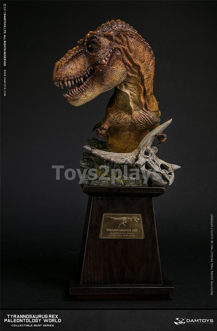 DAMTOYS MUS001A T-REX -BUST สินค้าตัวโชว์