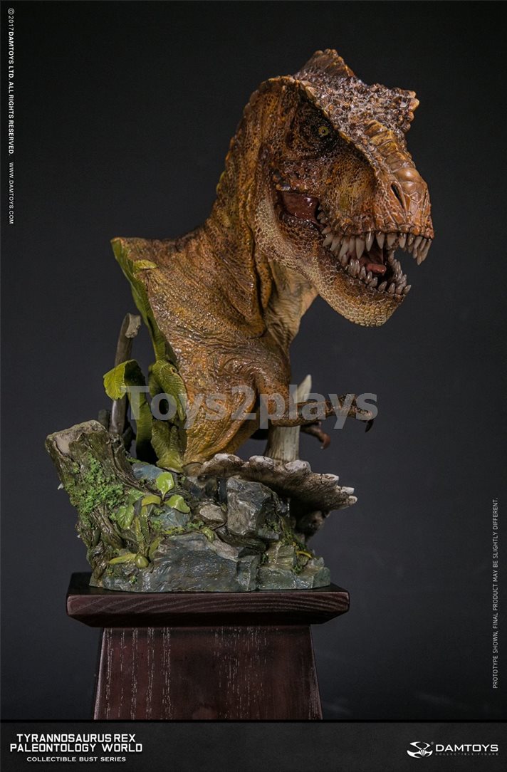 DAMTOYS MUS001A T-REX -BUST สินค้าตัวโชว์