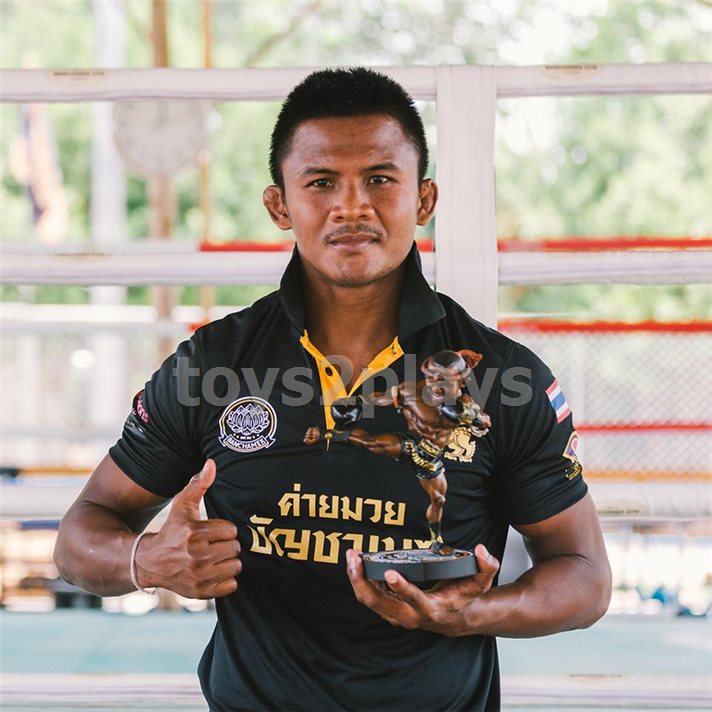 Buakaw's Dynamite Kick Premium Statue