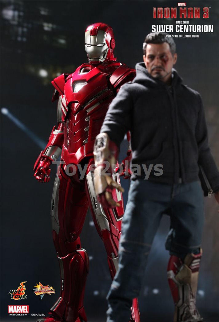 HOTTOYS MMS213 SILVER CENTURION (MARK XXXIII)