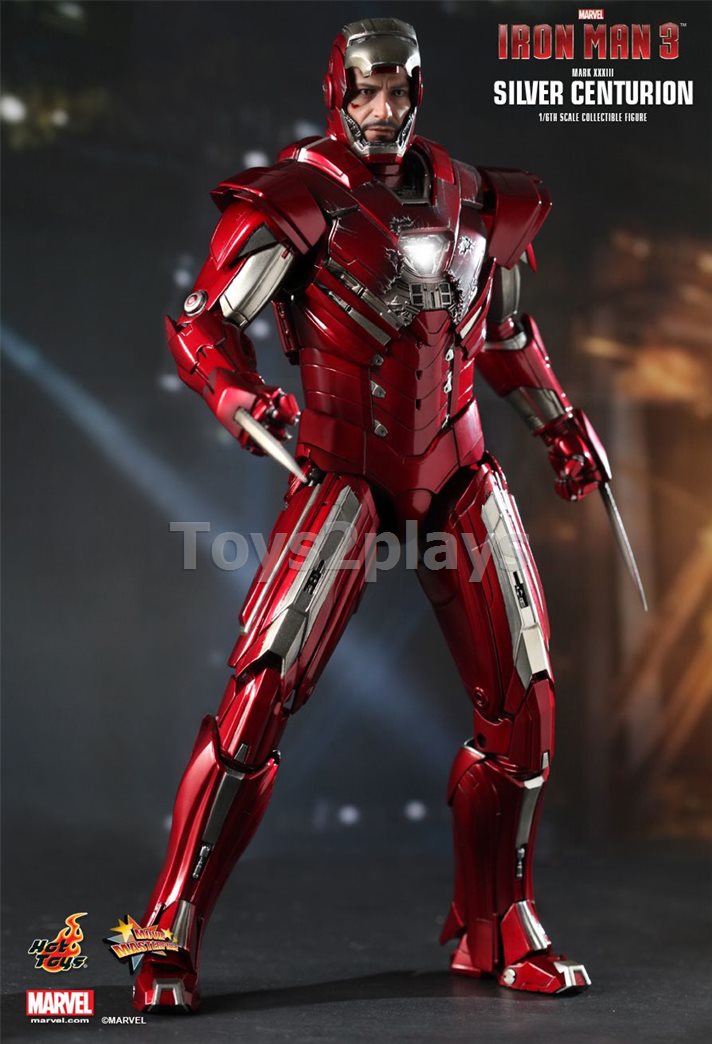 HOTTOYS MMS213 SILVER CENTURION (MARK XXXIII)